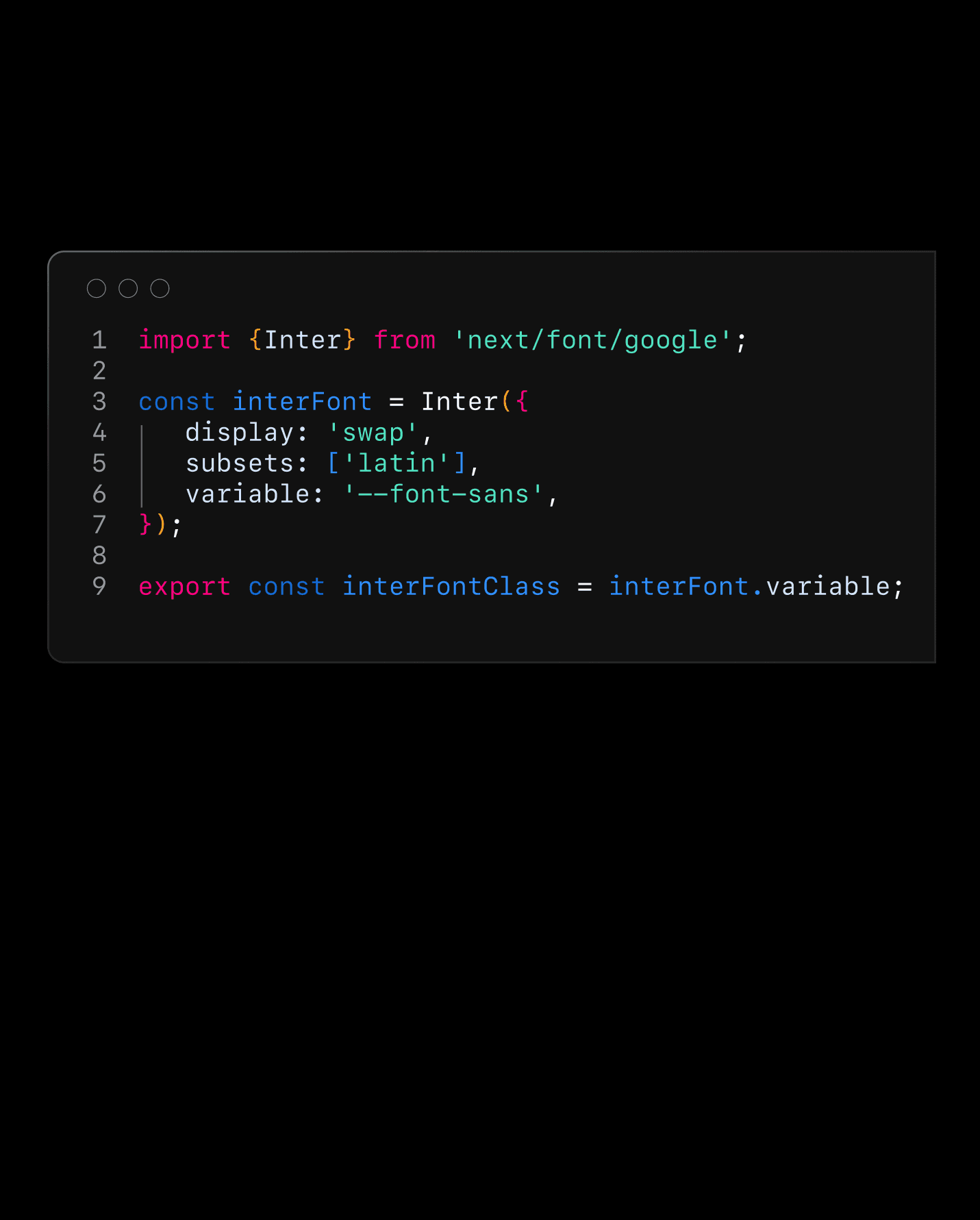 Custom fonts without compromise using Next.js and `next/font`