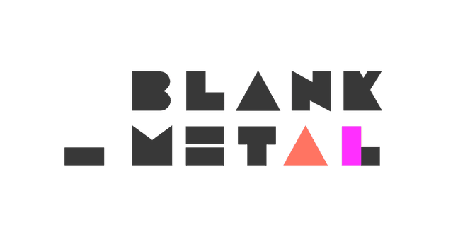 Blank Metal Logos RGB Stacked Black - Missy Bemm